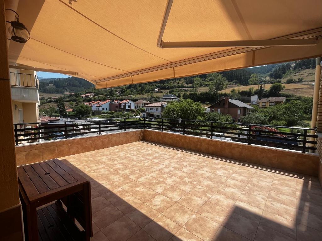 Nespecifikovaný výhled na hory nebo výhled na hory při pohledu z apartmánu