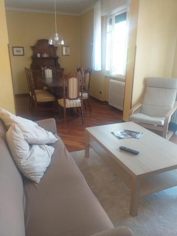 Posezení v ubytování Casa Patrone appartamento Luigi