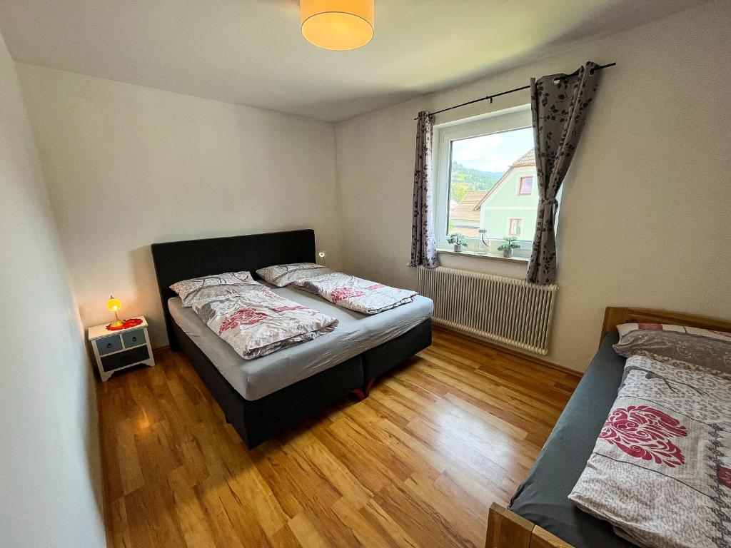 Postel nebo postele na pokoji v ubytování Ottl's Appartement O2