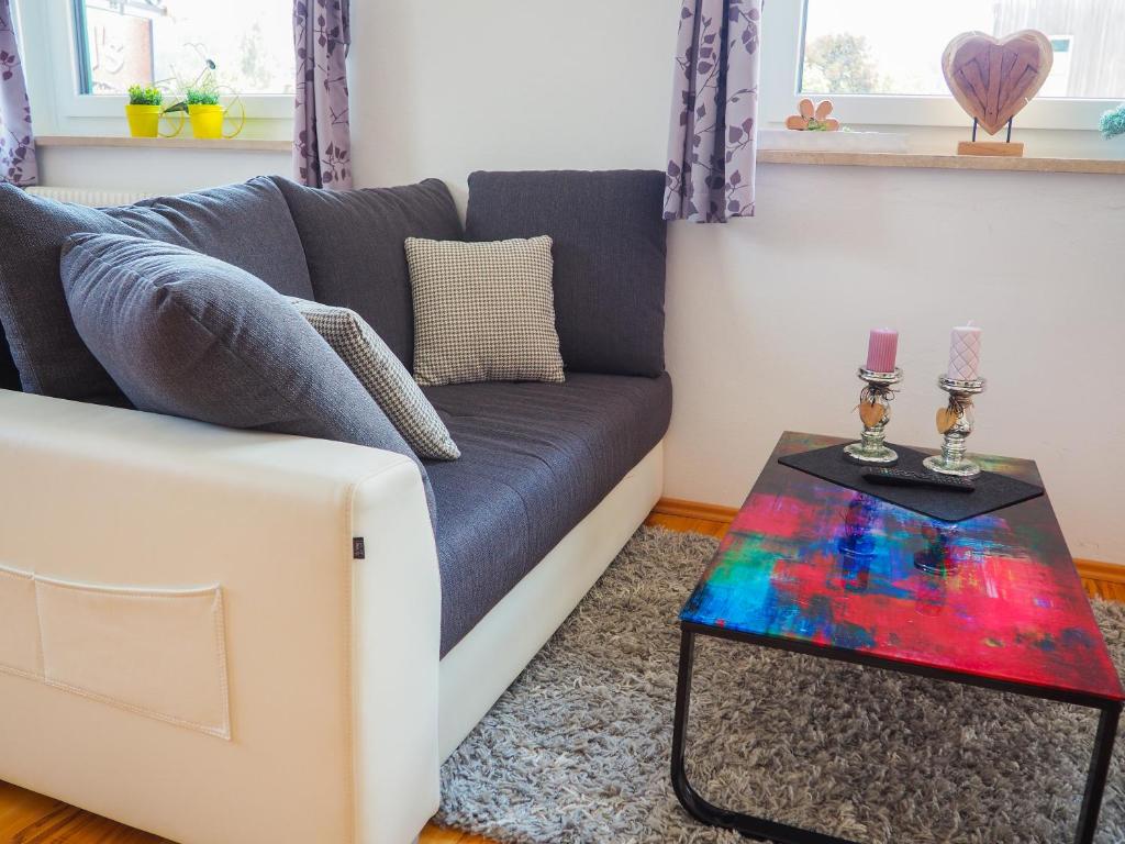 Posezení v ubytování Ottl's Appartement O2