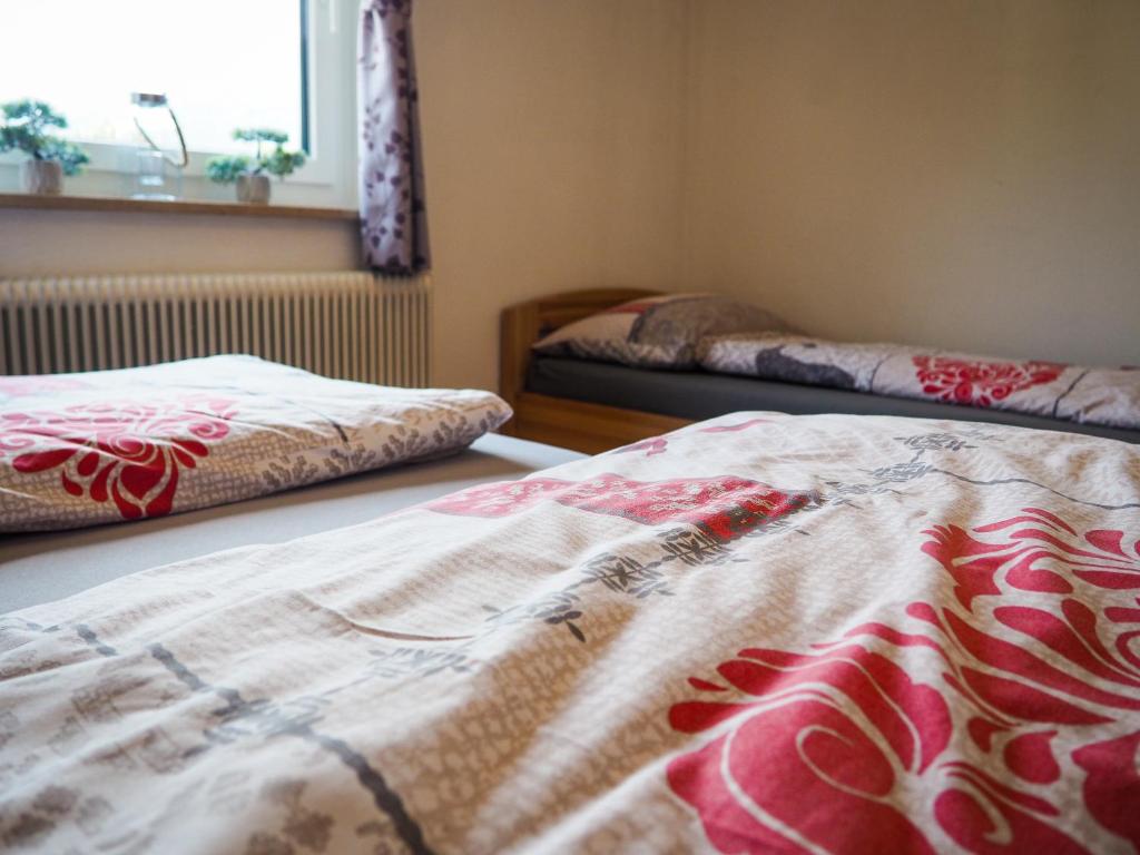 Postel nebo postele na pokoji v ubytování Ottl's Appartement O2
