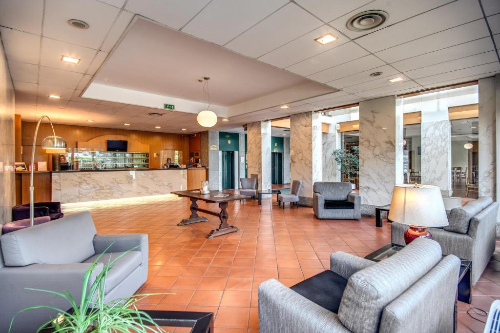 Część wypoczynkowa w obiekcie Hotel Della Rotonda