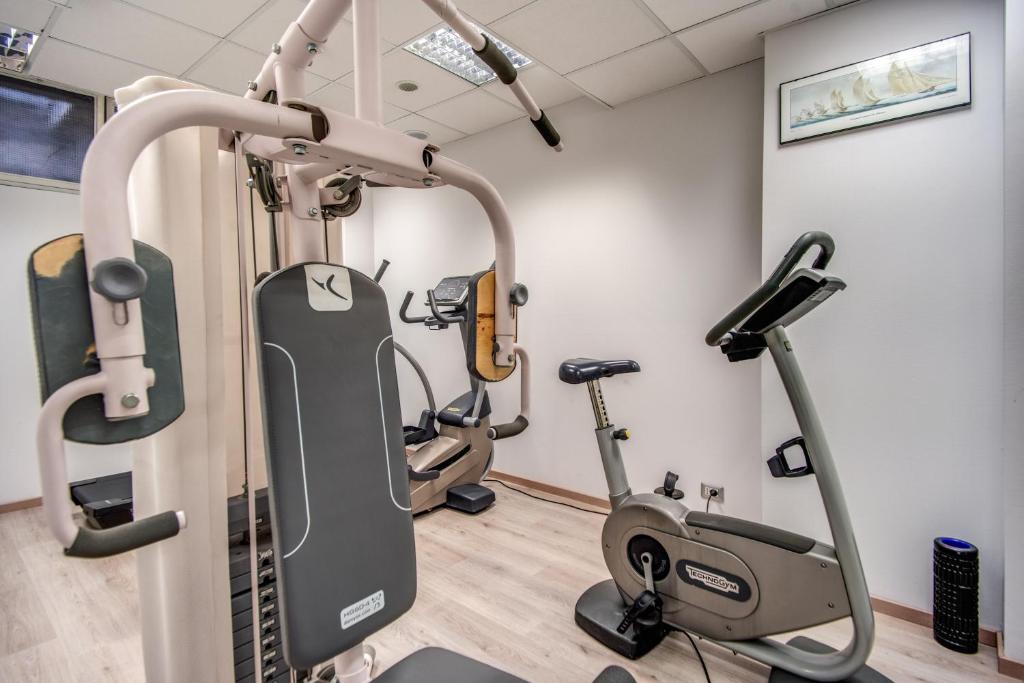 Centrum fitness w obiekcie Hotel Della Rotonda
