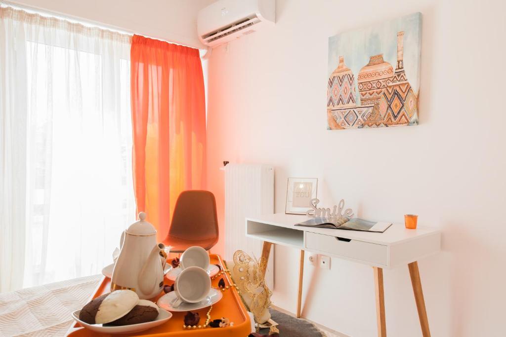 Museum of Modern Art Rooms in apartment, next to metro Suggrou Fix, walk to Acropolis - 标准双人房间带共享浴室