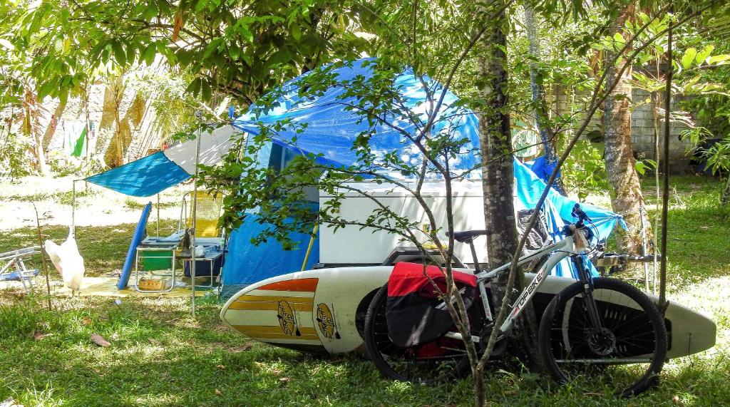 Zahrada ubytování Navio Hostel & Camping