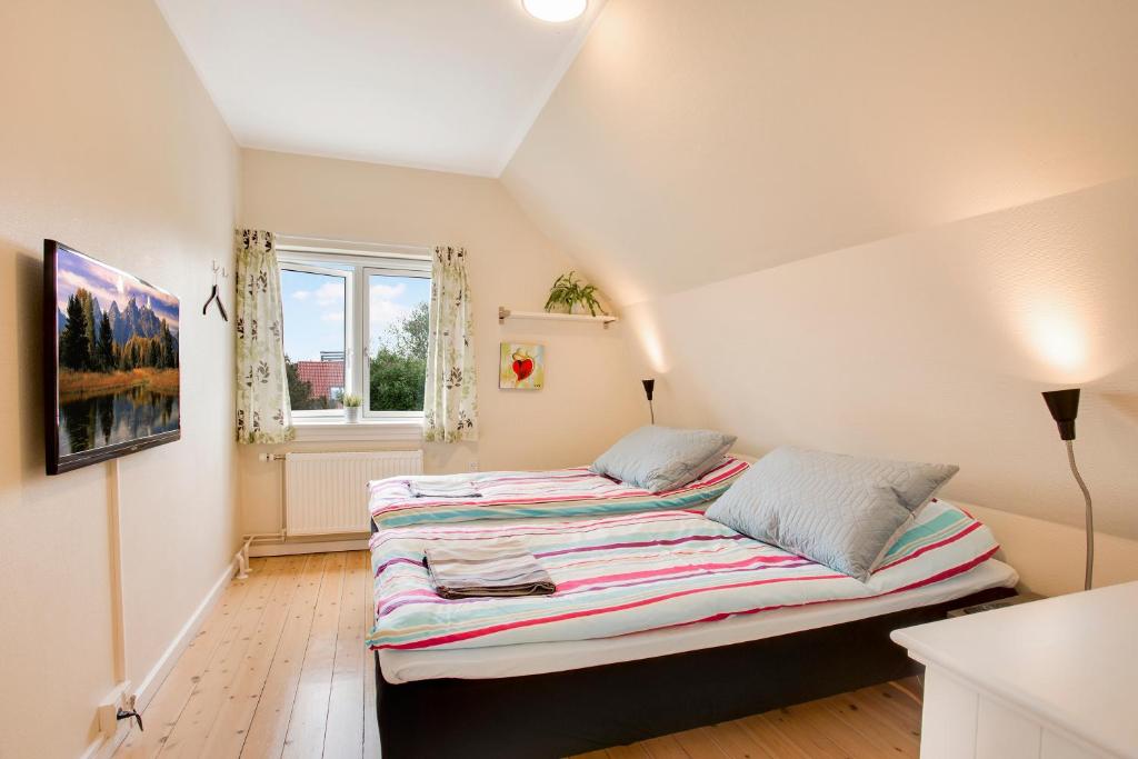 Postel nebo postele na pokoji v ubytování Bymarkens B&B
