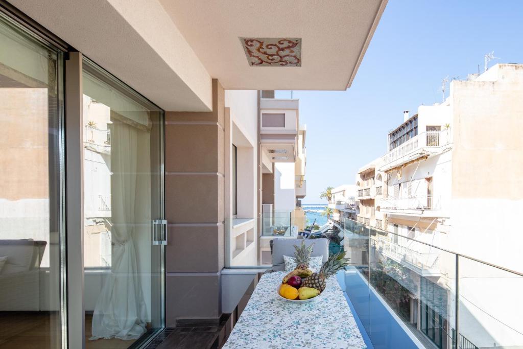 Balkón nebo terasa v ubytování Ma President Suite, DeMaNi President Suites