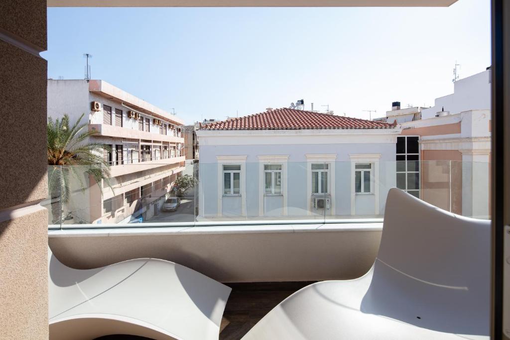 Balkón nebo terasa v ubytování Ma President Suite, DeMaNi President Suites