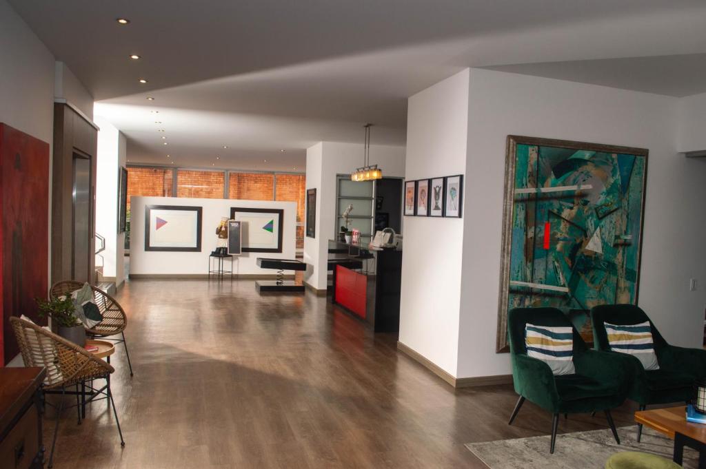 Posezení v ubytování Suites Casa 95