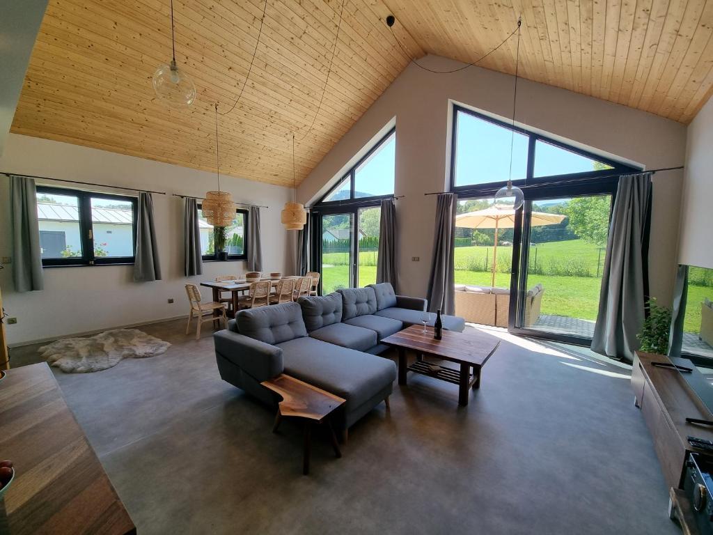 Posezení v ubytování Casa Guzinni