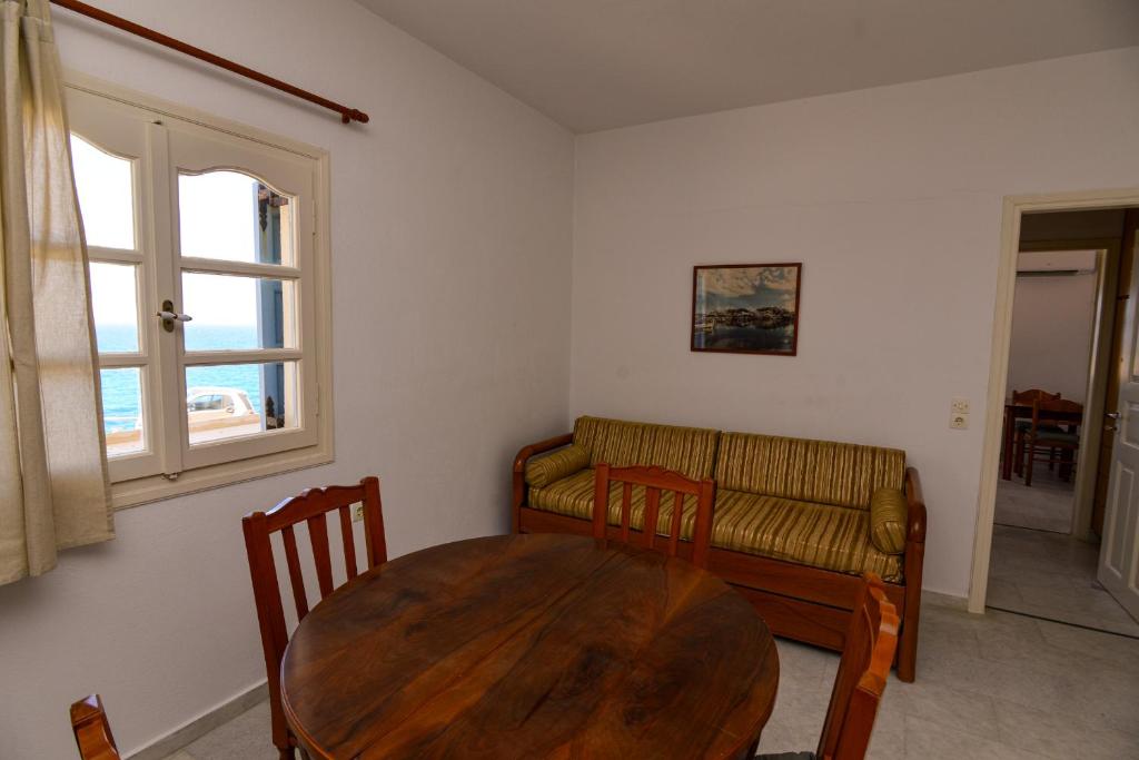 Posedenie v ubytovaní Naxos town sea view apartment free parking