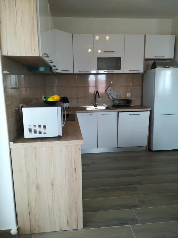 Kuchyňa alebo kuchynka v ubytovaní Apartment Villa Bijele Stijene