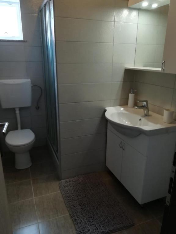 Kúpeľňa v ubytovaní Apartment Villa Bijele Stijene