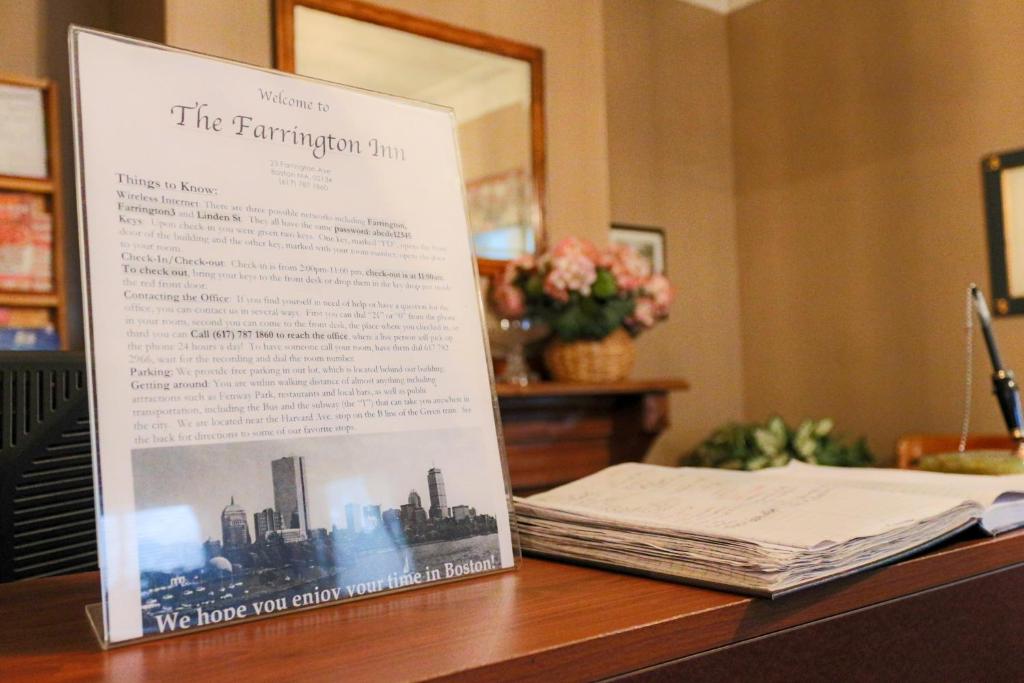 Fotografie z fotogalerie ubytování The Farrington Inn v destinaci Boston