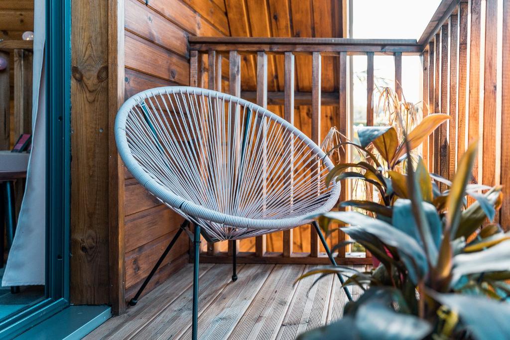 Fotografie z fotogalerie ubytování Charmant chalet avec jacuzzi, L'île Ô Vert v destinaci Saint-Philippe