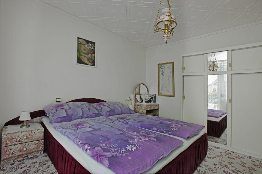 Postel nebo postele na pokoji v ubytování Pension Villa Hany