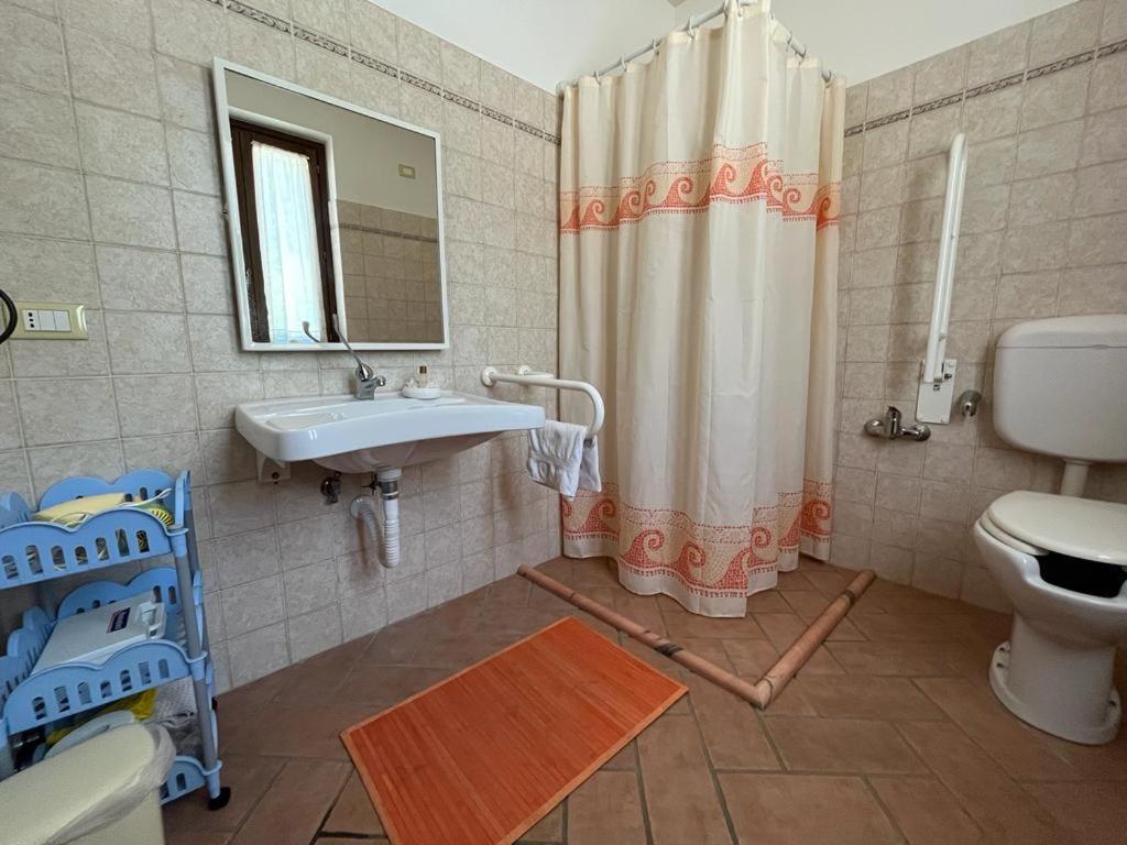 Łazienka w obiekcie Agriturismo Gabellette