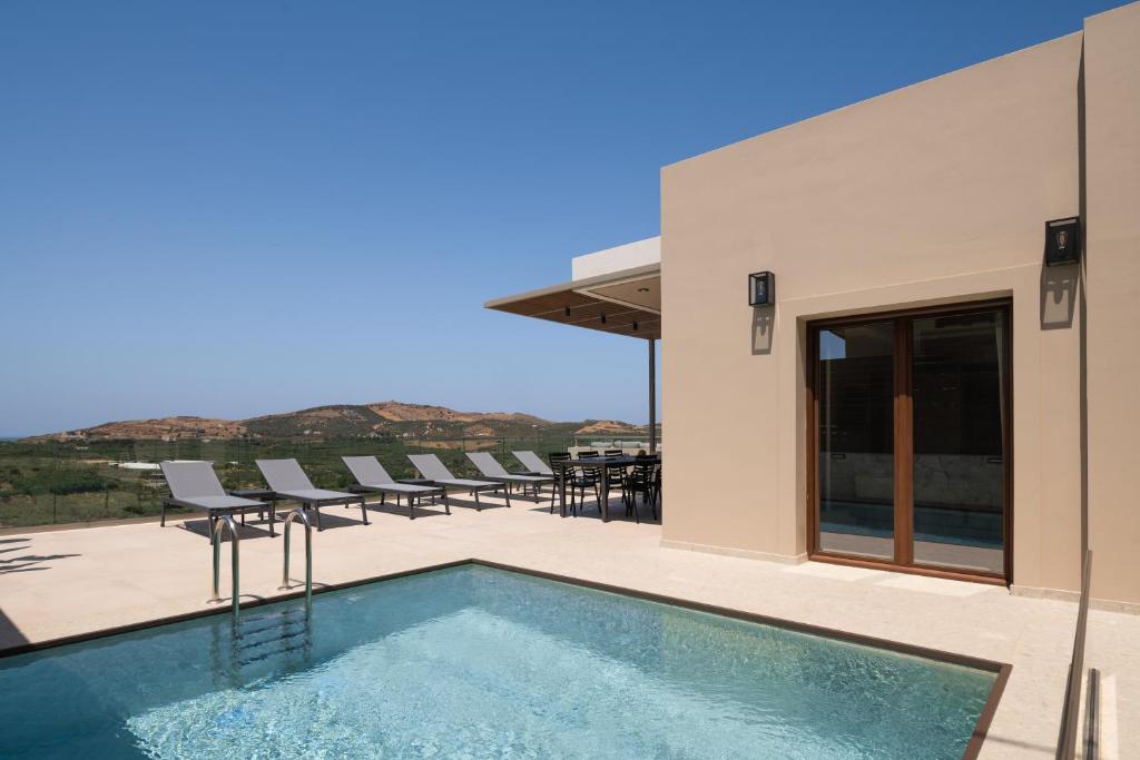 The swimming pool at or close to Anema Villa, a picture-perfect summer escape,By ThinkVilla