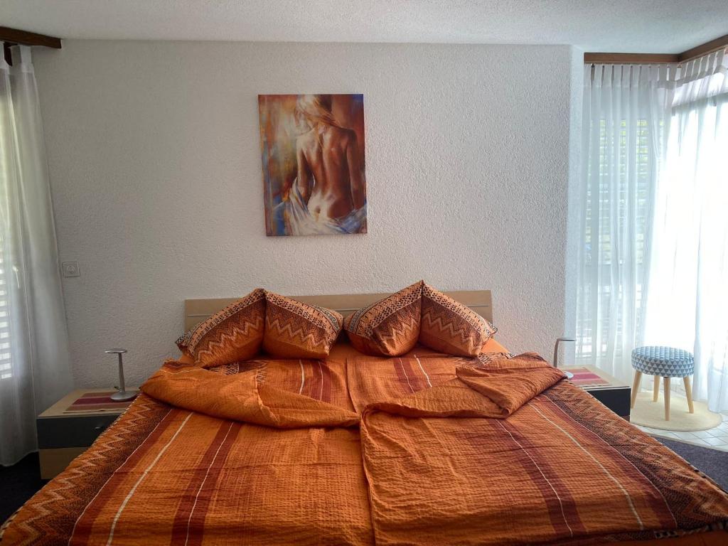 Postel nebo postele na pokoji v ubytování Haus Sarah