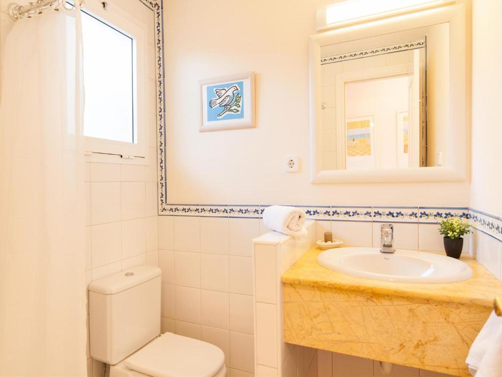 Koupelna v ubytování Bungalow Marina Deluxe