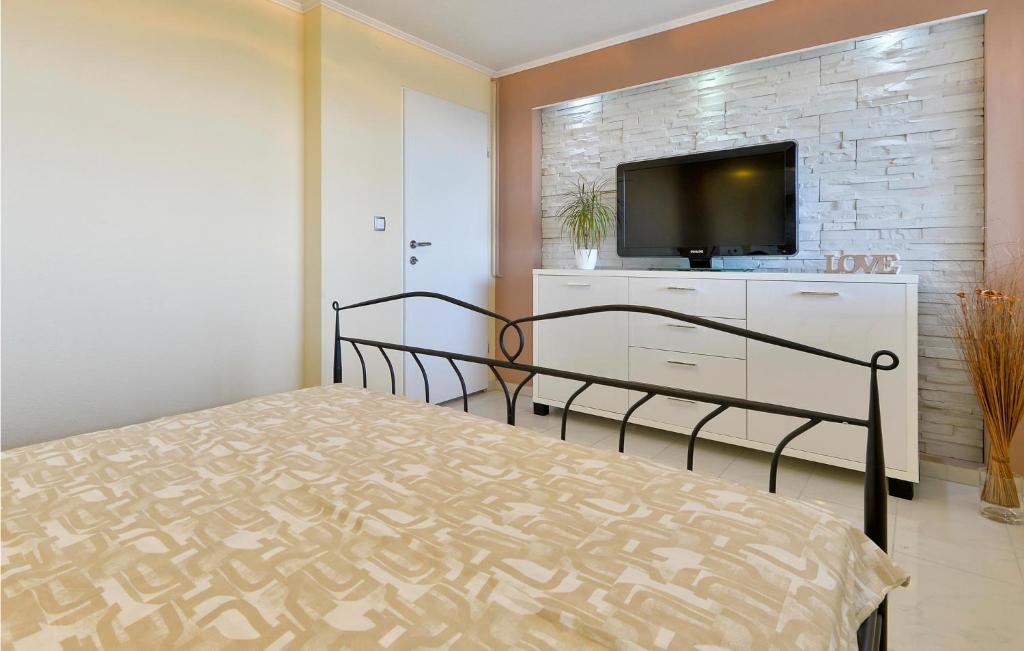 Posteľ alebo postele v izbe v ubytovaní Cozy Home In Novi Marof With Sauna