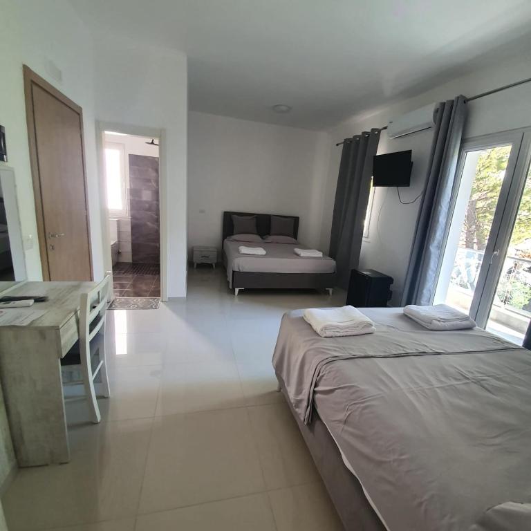 Postel nebo postele na pokoji v ubytování Hotel 33