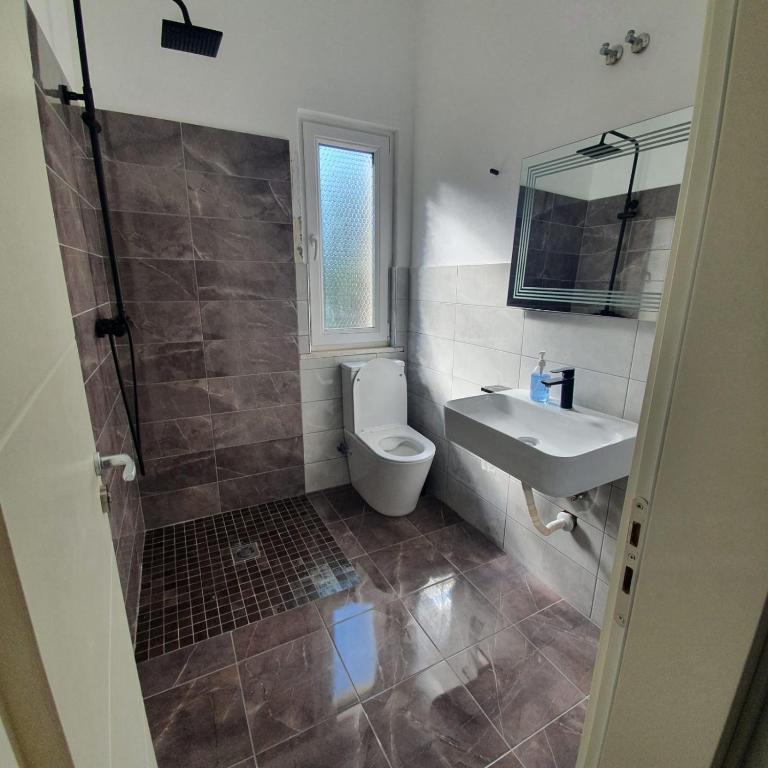 Koupelna v ubytování Hotel 33