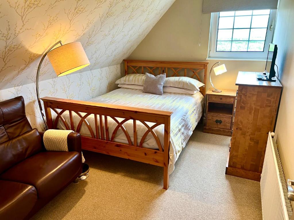 Postel nebo postele na pokoji v ubytování Toradale B&B