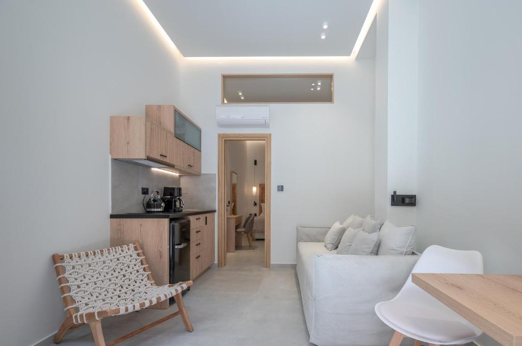Kuchyňa alebo kuchynka v ubytovaní Marea Boutique Suites