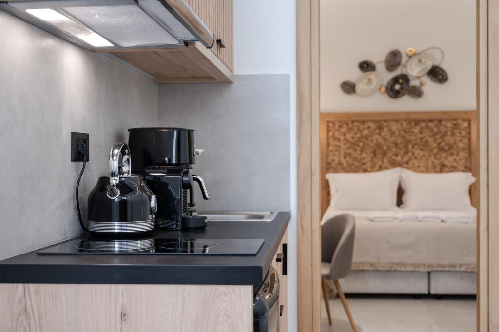 Posteľ alebo postele v izbe v ubytovaní Marea Boutique Suites