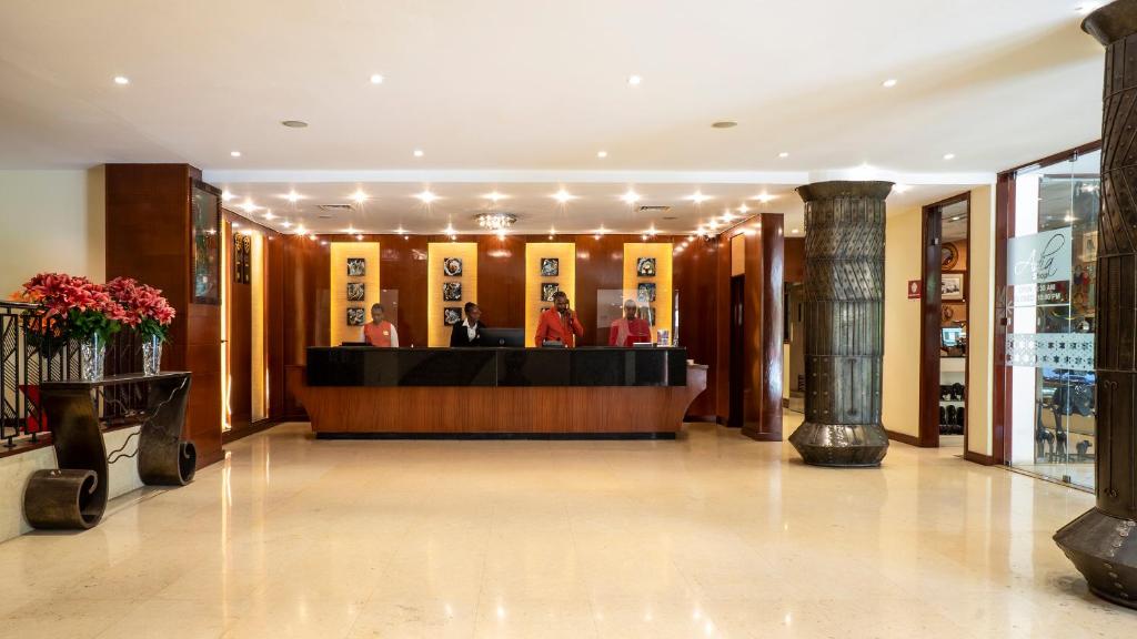 Vstupní hala nebo recepce v ubytování Sarova Panafric Hotel