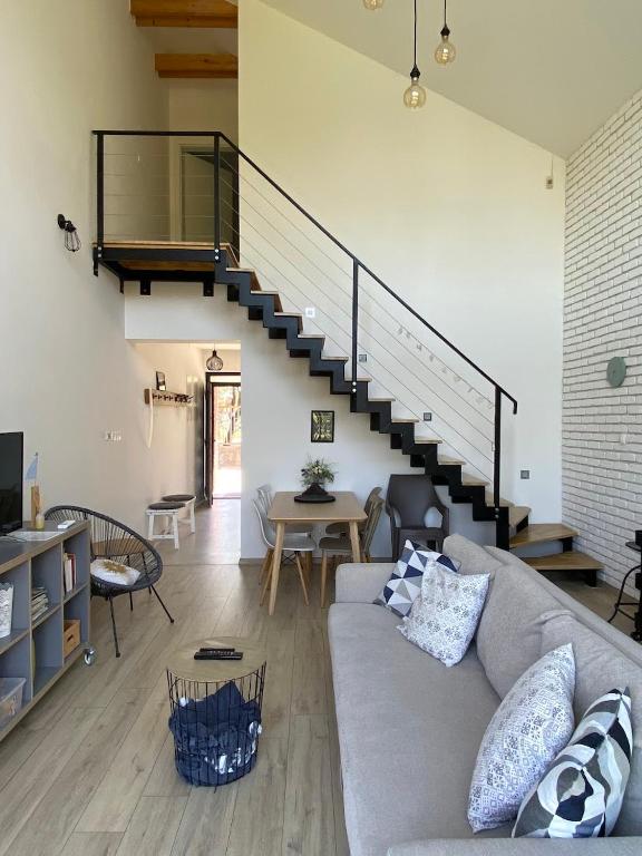 Posezení v ubytování Lake Residence
