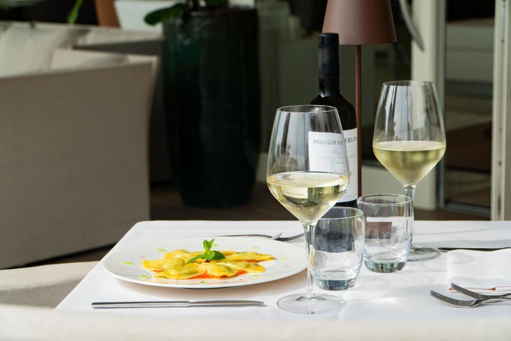 Nápoje v ubytování Hotel Orchidea