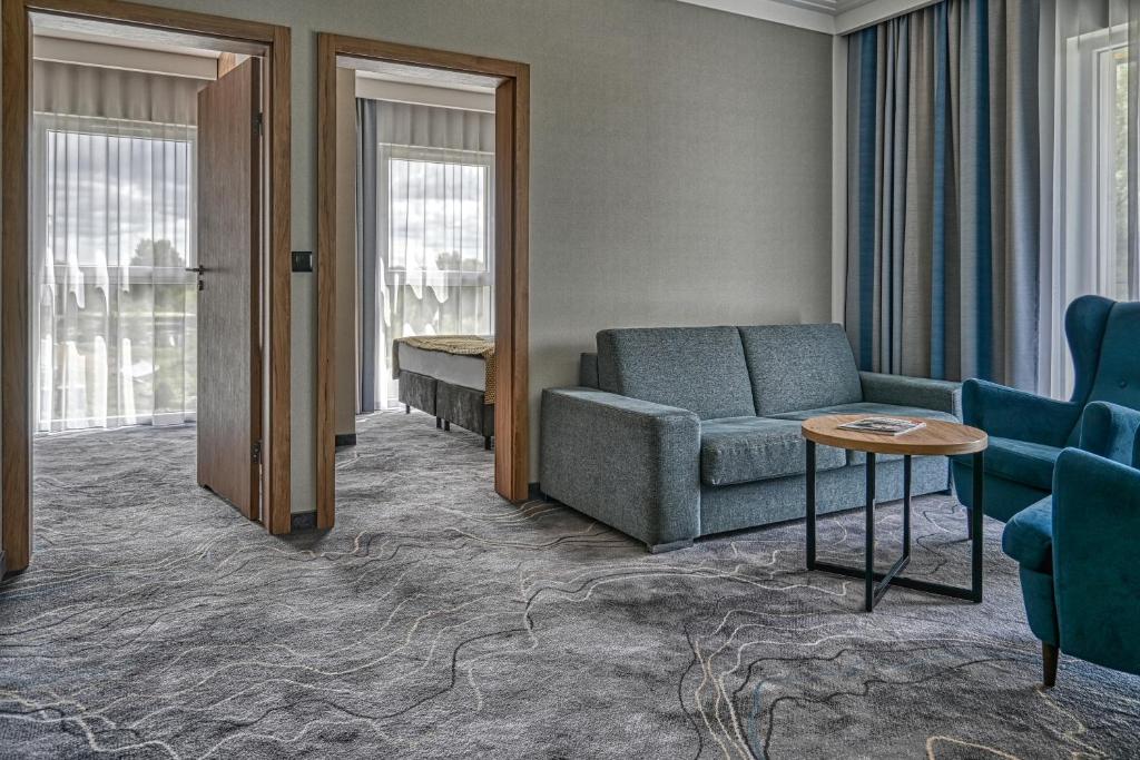 Posezení v ubytování Sopotorium Hotel & Medical Spa