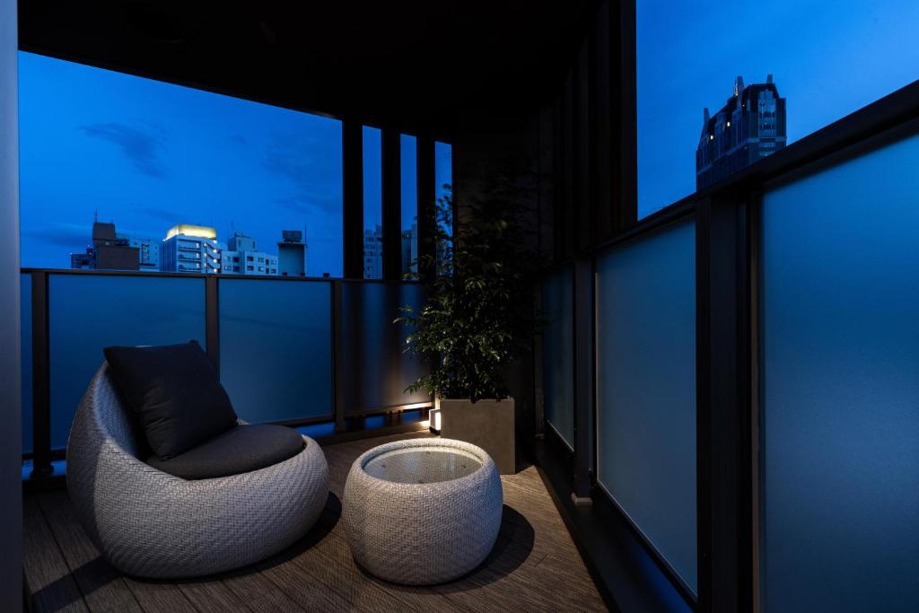 Posezení v ubytování Y-HOTEL