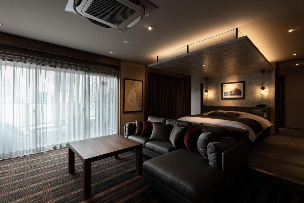 Posezení v ubytování Y-HOTEL