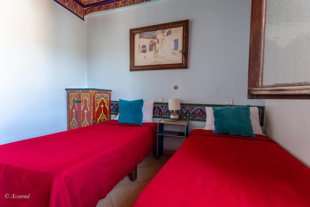 Postel nebo postele na pokoji v ubytování Hotel Chams