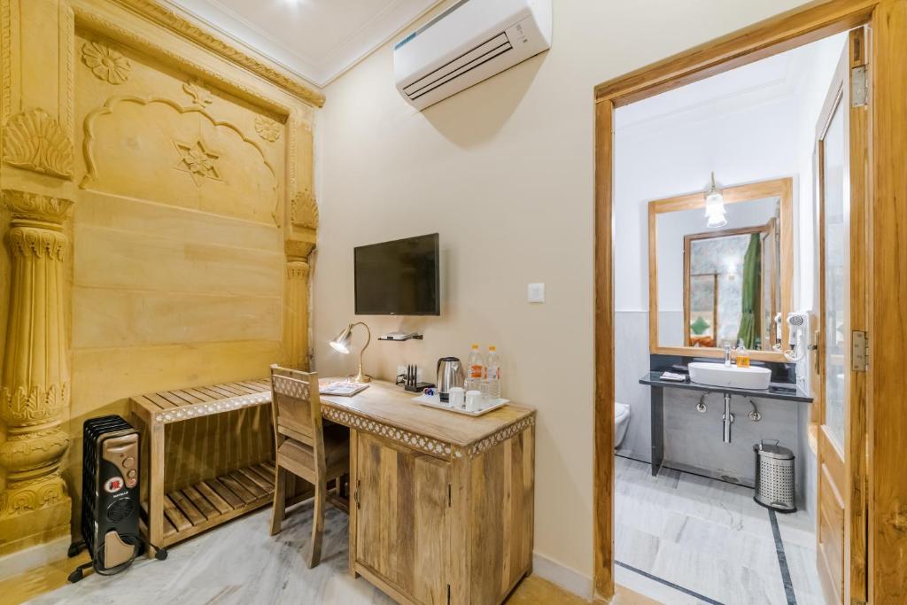 Kuchyň nebo kuchyňský kout v ubytování Hotel Jasmin Home