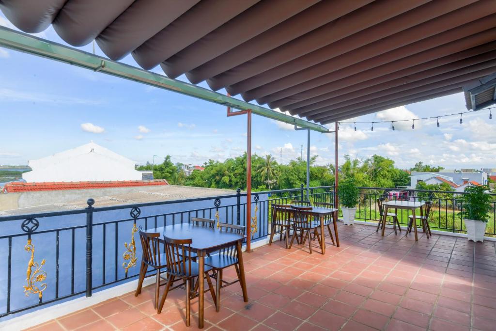 Balkón nebo terasa v ubytování Gió Chiều Homestay - Riverside & Swimming pool