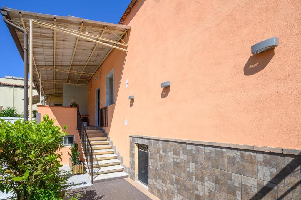 Budova, v ktorej sa ubytovanie bed & breakfast nachádza