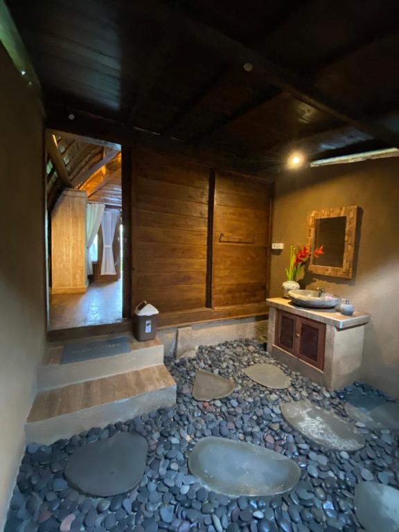Koupelna v ubytování Ita House