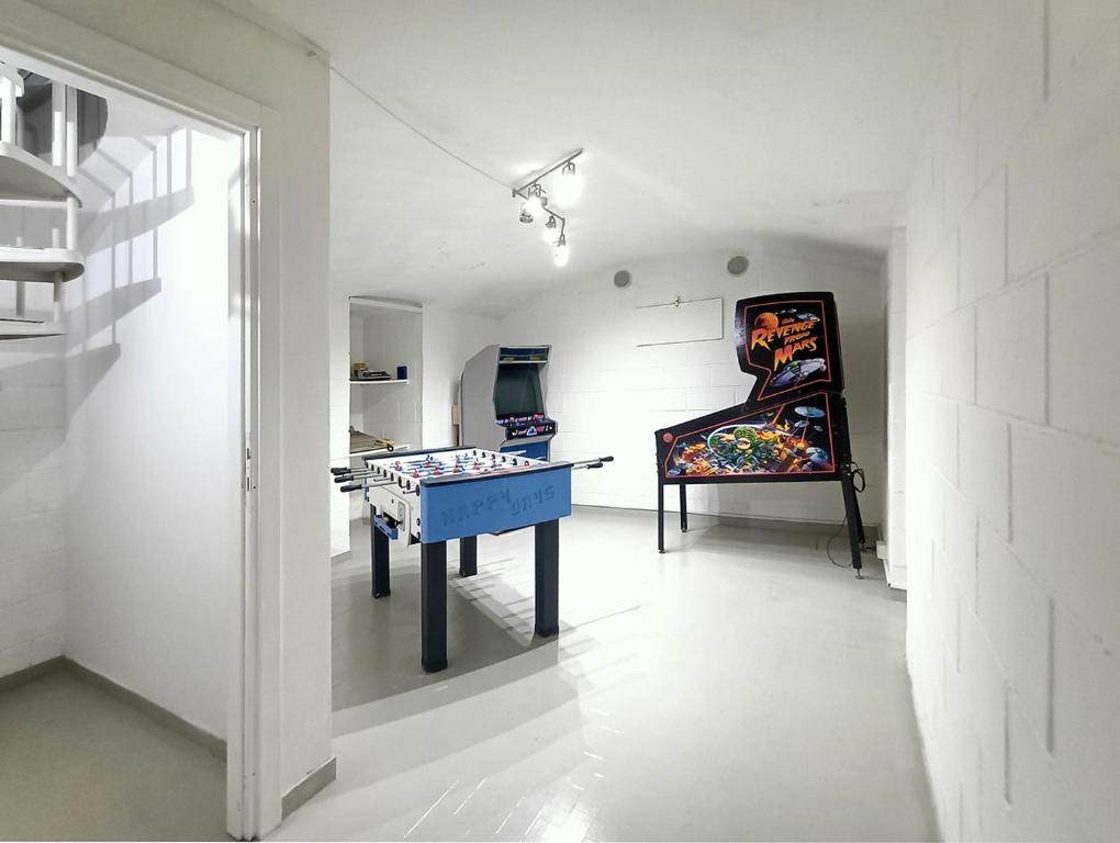 Game house in the center