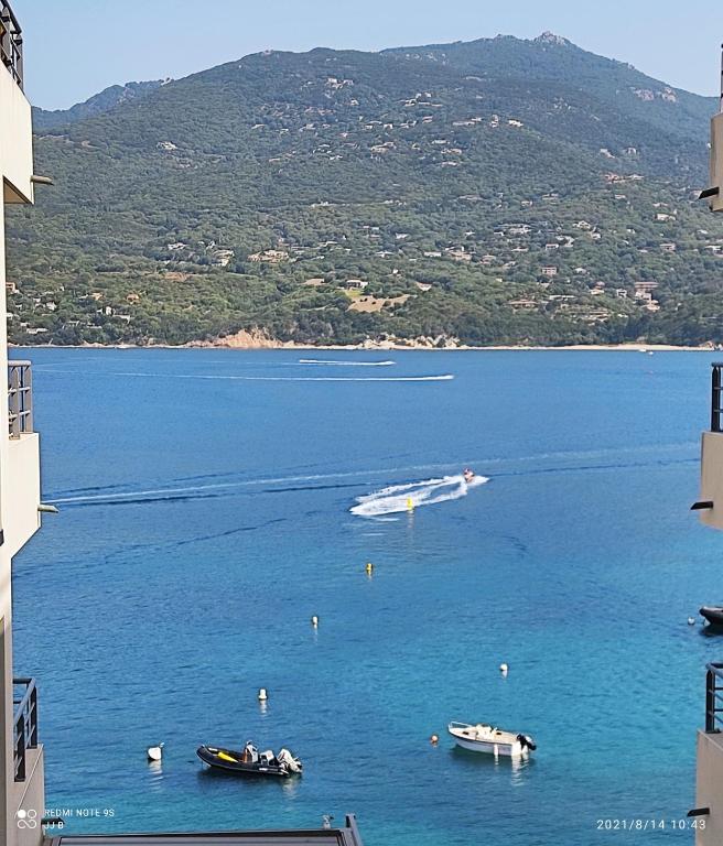 T3 Corse confort plage pieds dans l'eau wifi
