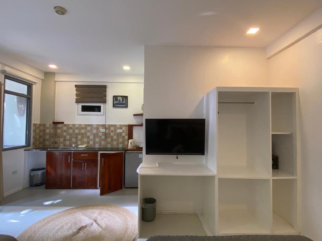 Kuchyň nebo kuchyňský kout v ubytování Everrich Boutique Resort Boracay