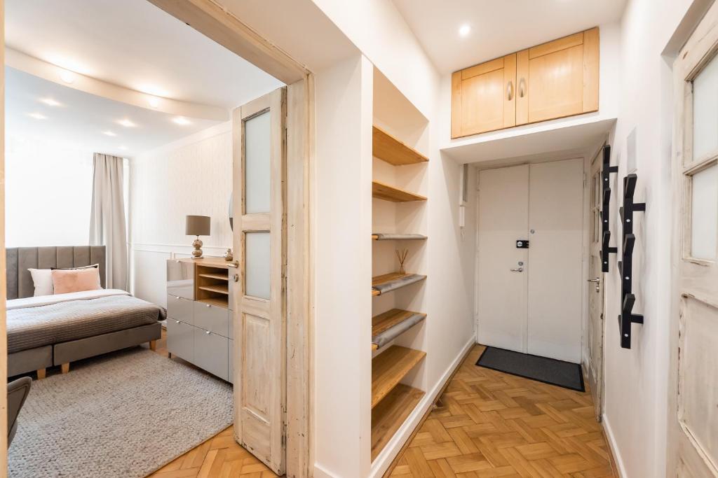 Posteľ alebo postele v izbe v ubytovaní Premium Artdeco Boutique