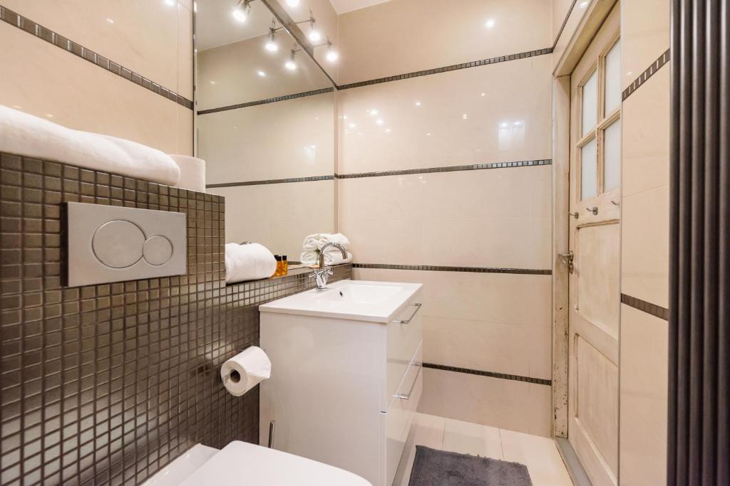 Kúpeľňa v ubytovaní Premium Artdeco Boutique