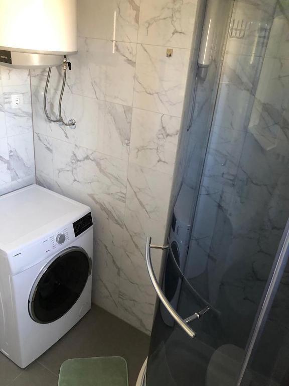 Kúpeľňa v ubytovaní Apartman MIR