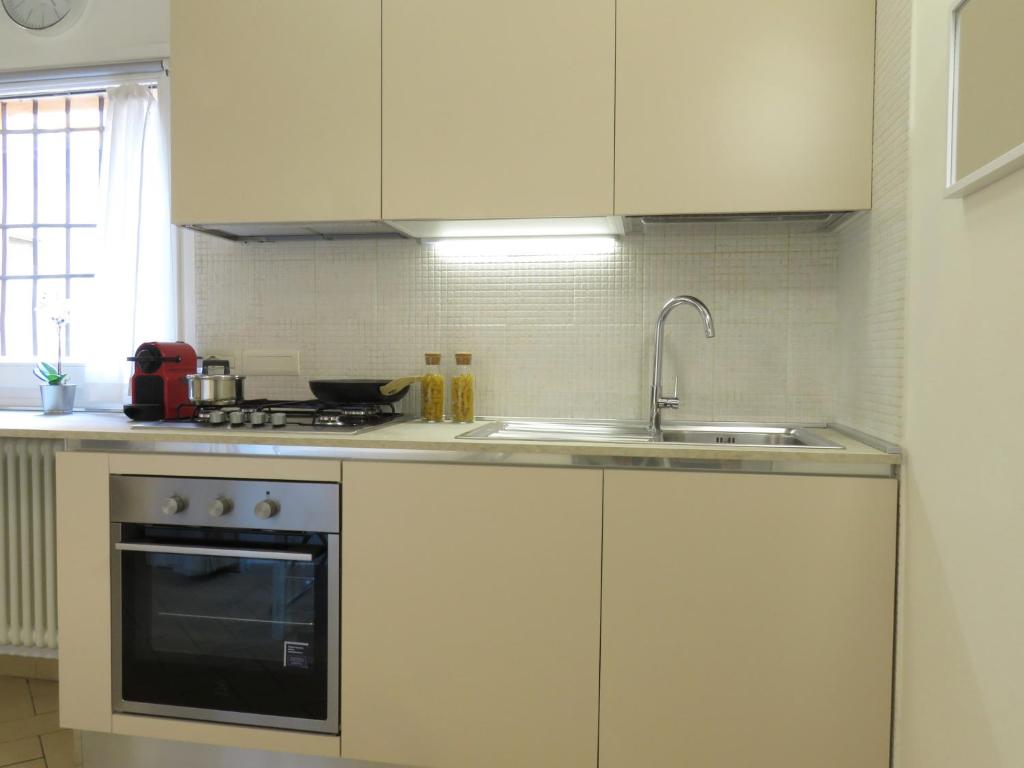 Kuchyňa alebo kuchynka v ubytovaní Seta Apartment