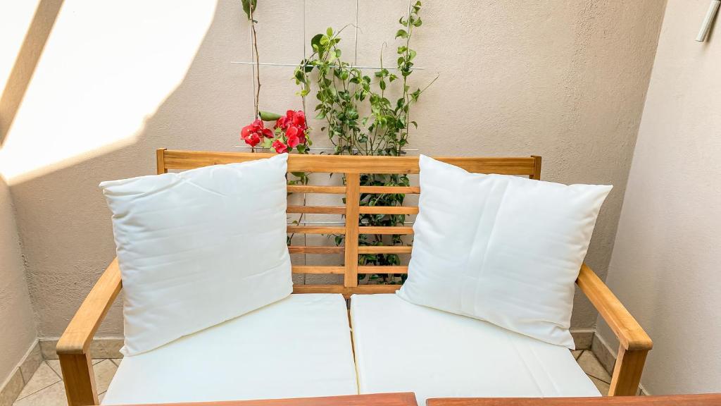 La Rosa Gialla Bio Apartments & rooms - Appartement 2 Chambres Avec Balcon