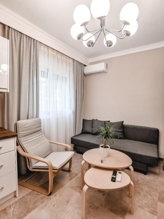 Część wypoczynkowa w obiekcie TIP TOP apartment